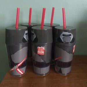 Star Wars Zak! Designs 12 oz travel cup lot of 5